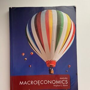 Macroeconomics 11th Edition Stephen Slavin Paperback Textbook College Used Good